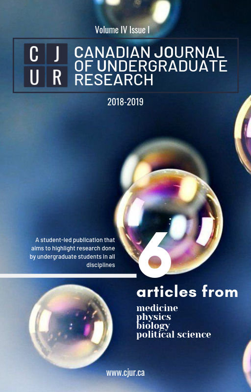 Published Articles – Canadian Journal of Undergraduate Research